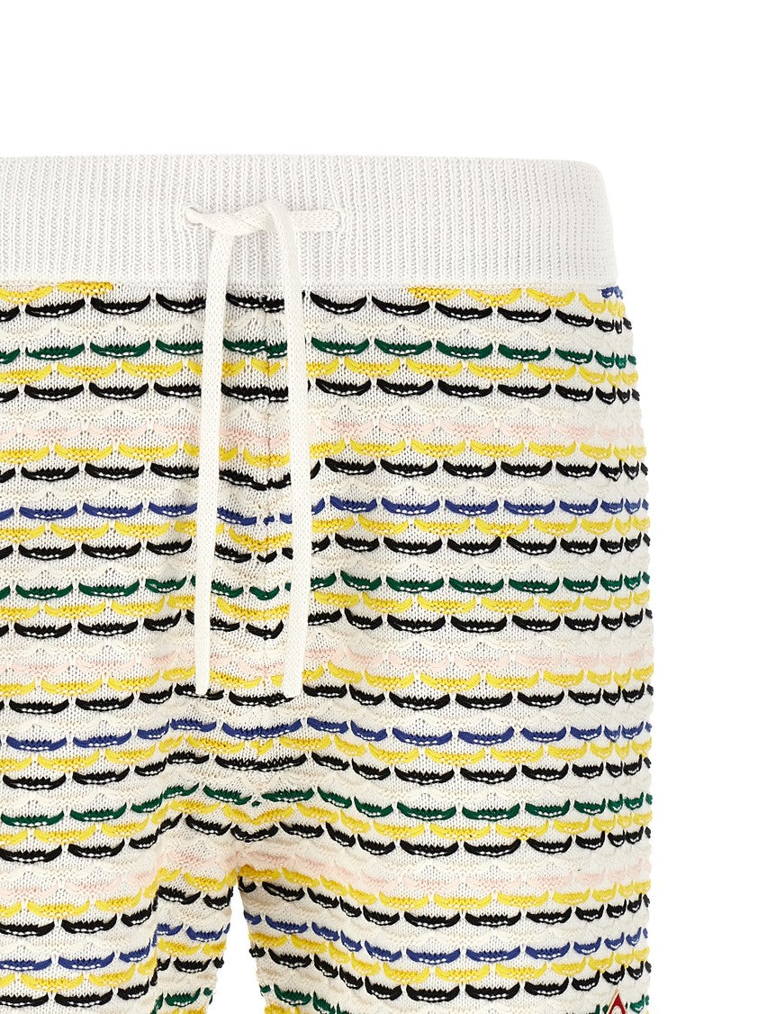 Casablanca 'Tuck Stitch' Bermuda Shorts