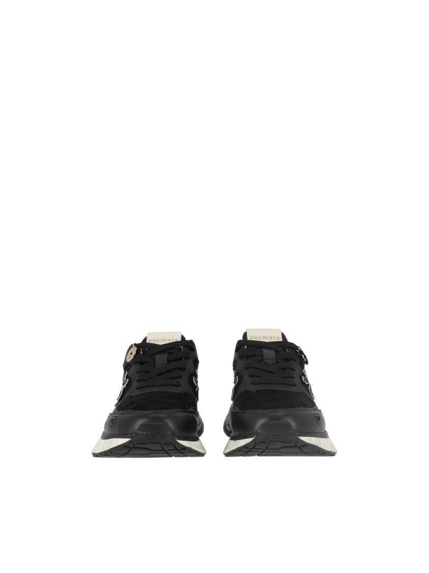 Premiata Black Lauryn Low-Top Sneakers