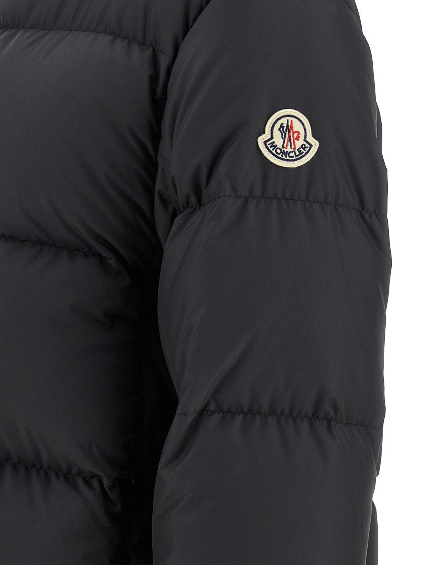 Moncler Down Jacket In Quilted Technical Fabric