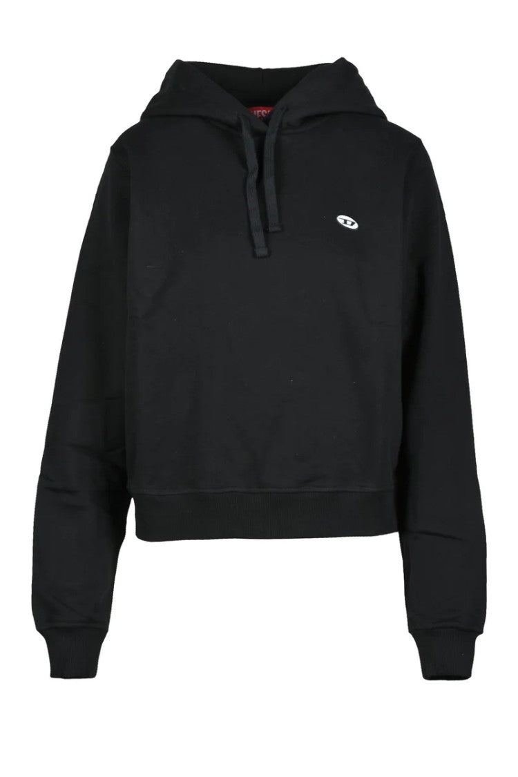 Diesel Black Cotton Sweatshirt