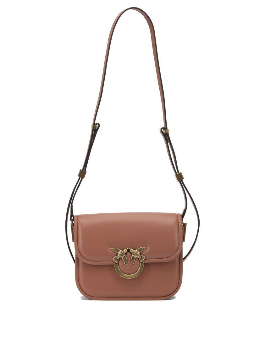 Pinko Leather Crossbody Bag