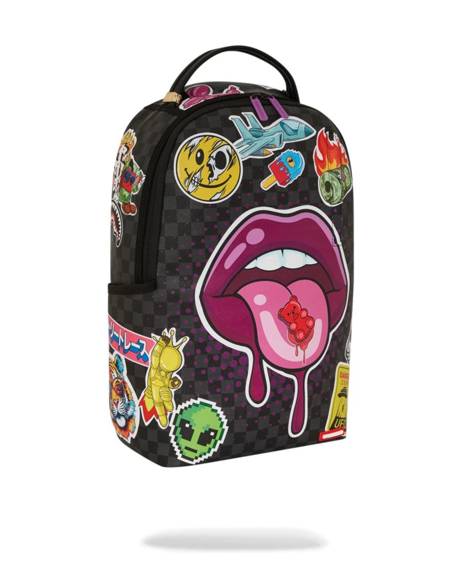 Sprayground Playful Checkered Backpack