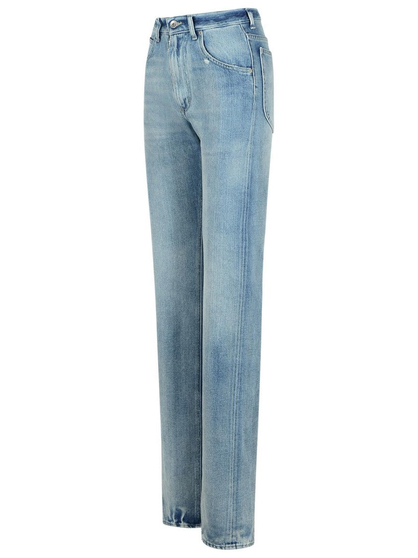Maison Margiela Straight Light Blue Denim Jeans