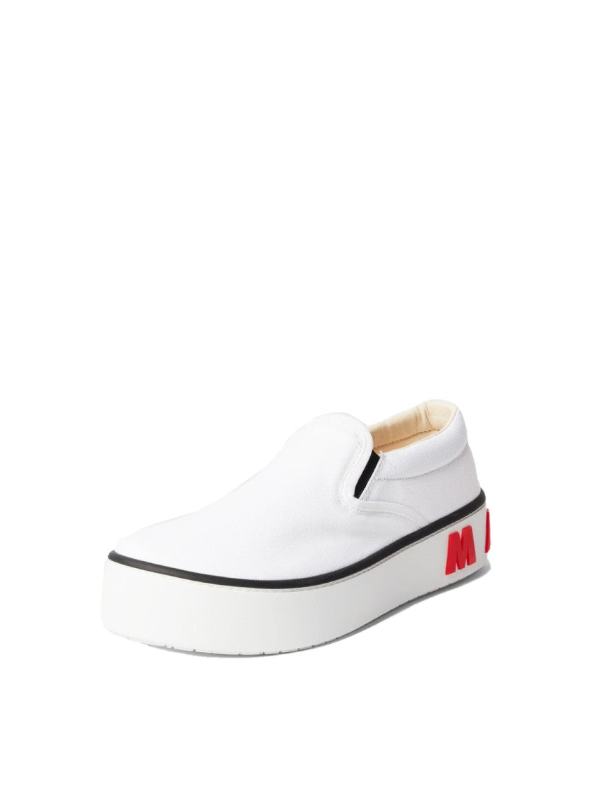 Marni Logo Slip-On Sneakers