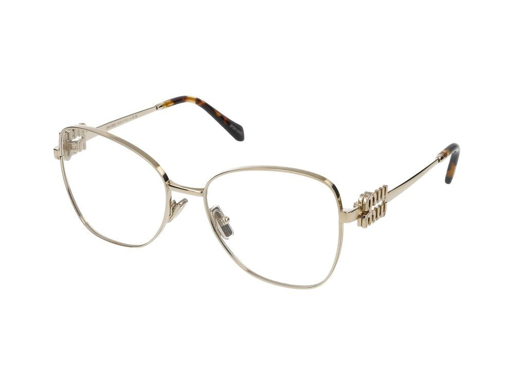 Miu Miu 0Mu 50Xv Oversized Square Metal Eyeglasses