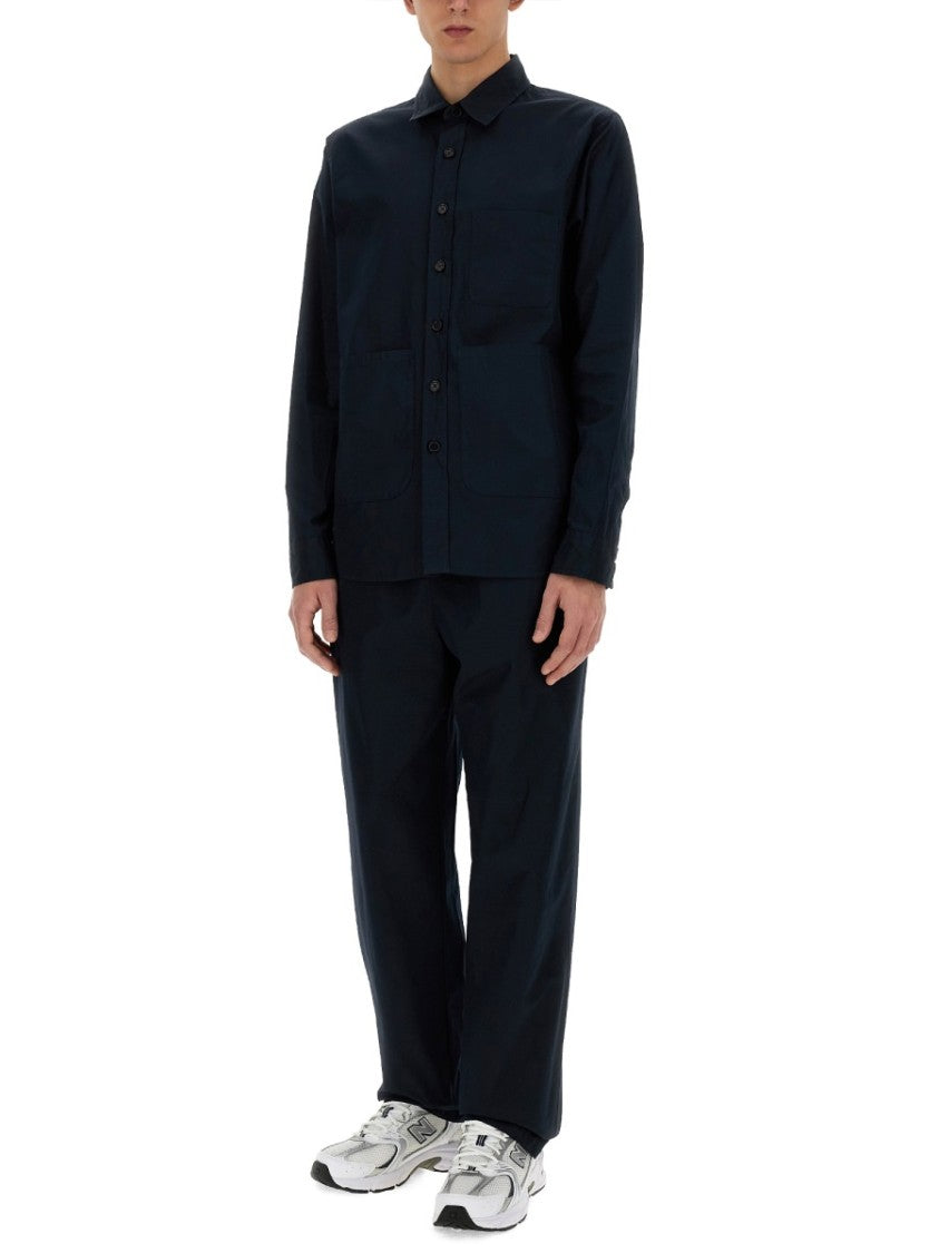 Aspesi Structured Button-Up Shirt