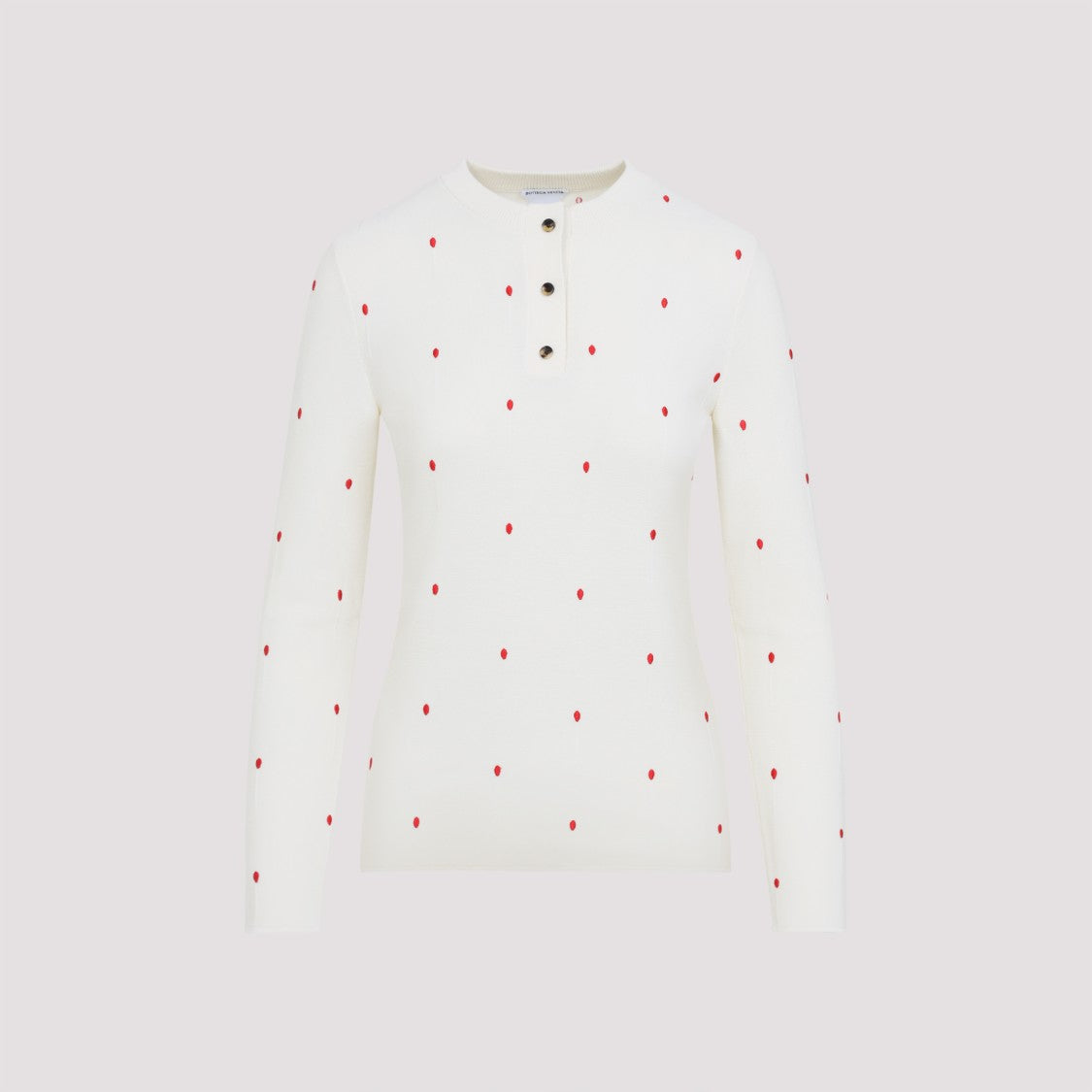 Bottega Veneta White Matches Cotton Top