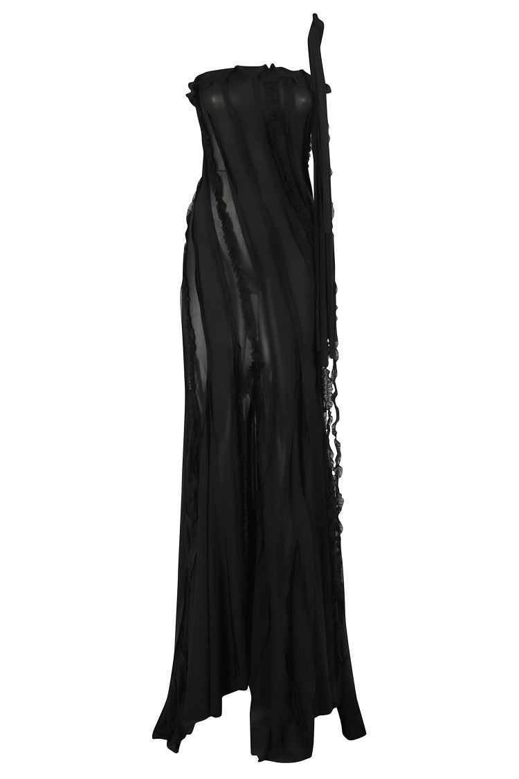 Blumarine Viscose Jersey Dress