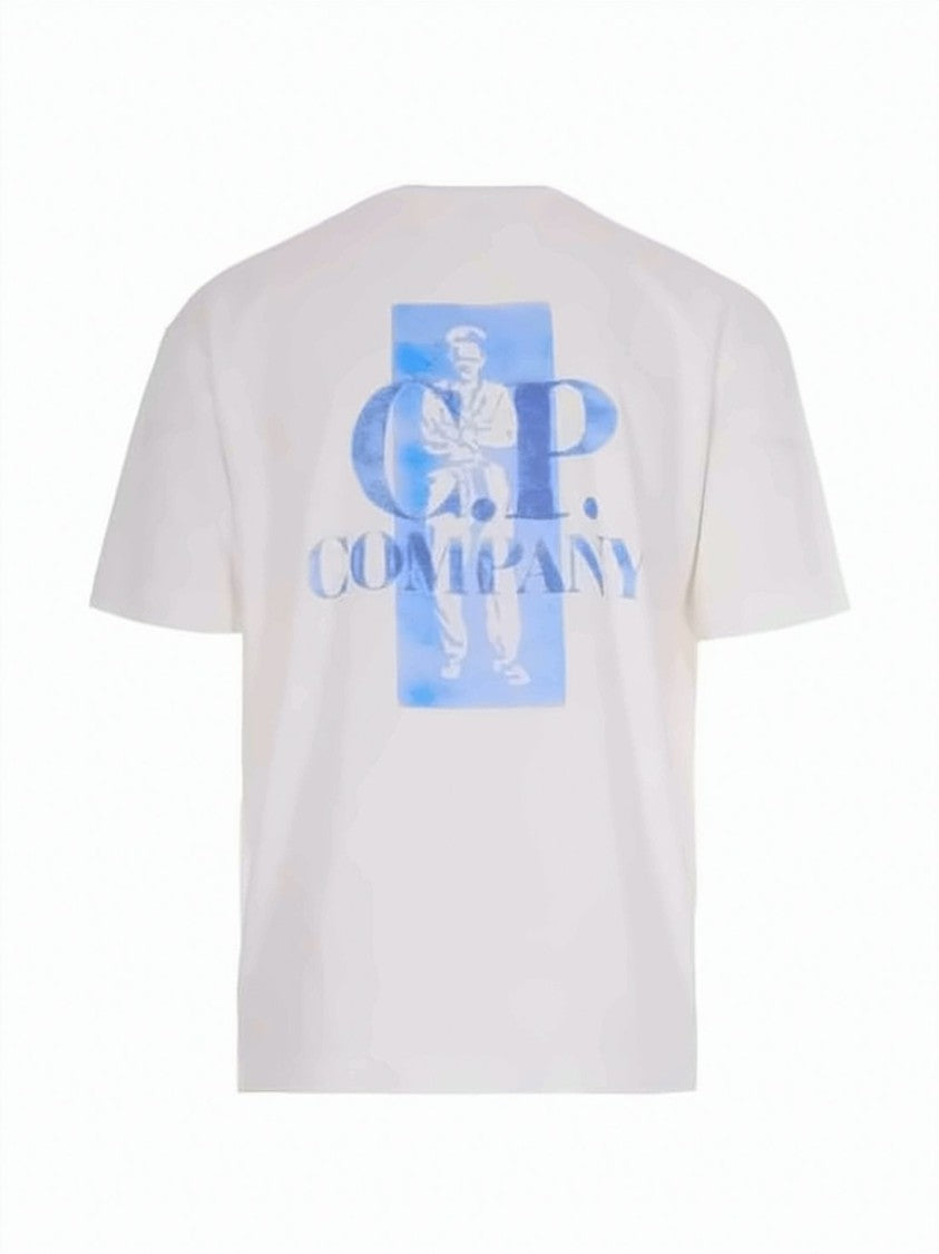 C.P. Company Minimalist Relaxed-Fit Cotton T-Shirt With Chest Pocket