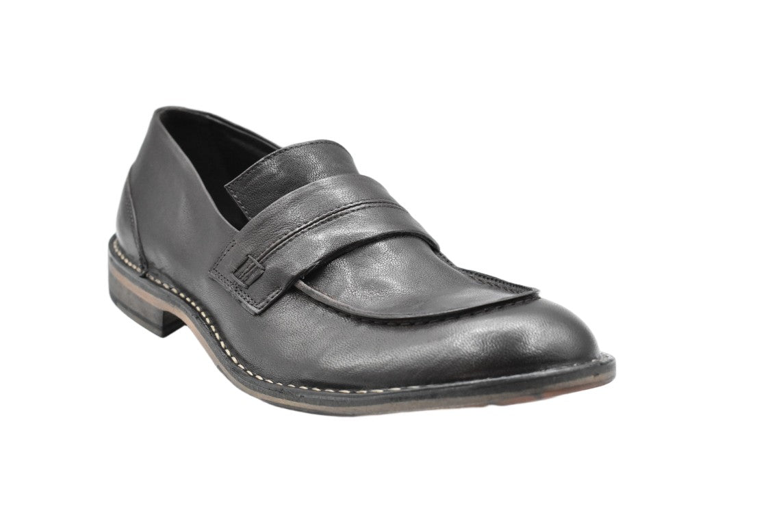 Ernesto Dolani Brown Leather Round Toe Classic Shoes