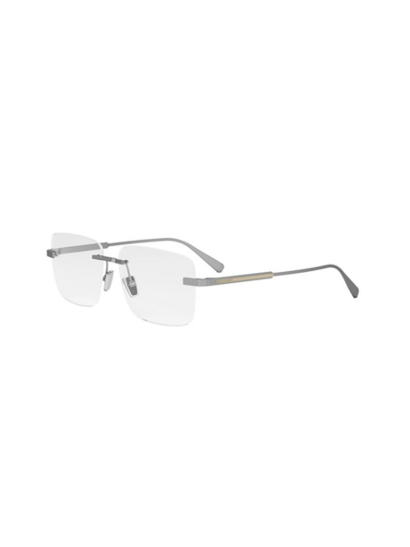 Bulgari Bv50025u Rimless Rectangular Metallic Frames