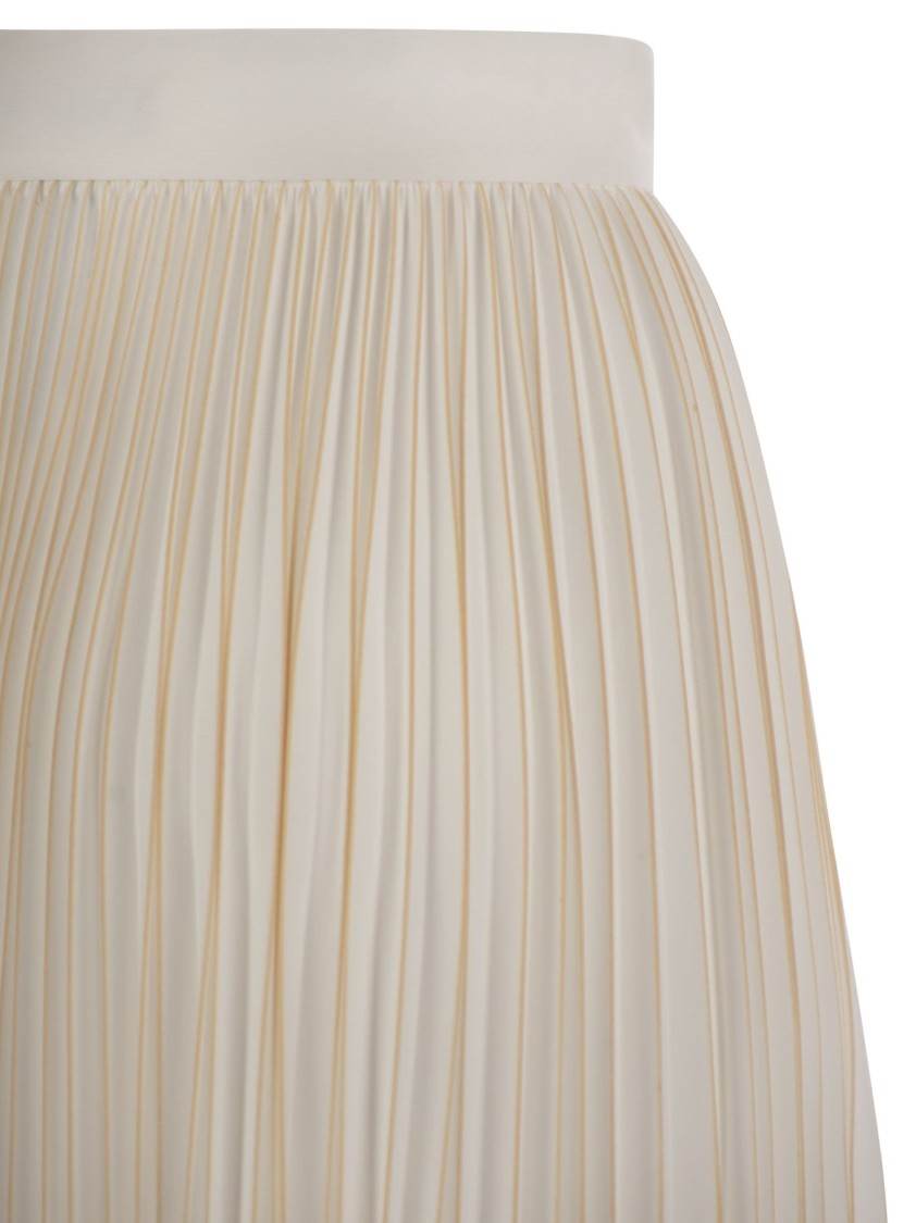 Fabiana Filippi Pleated Jersey Skirt