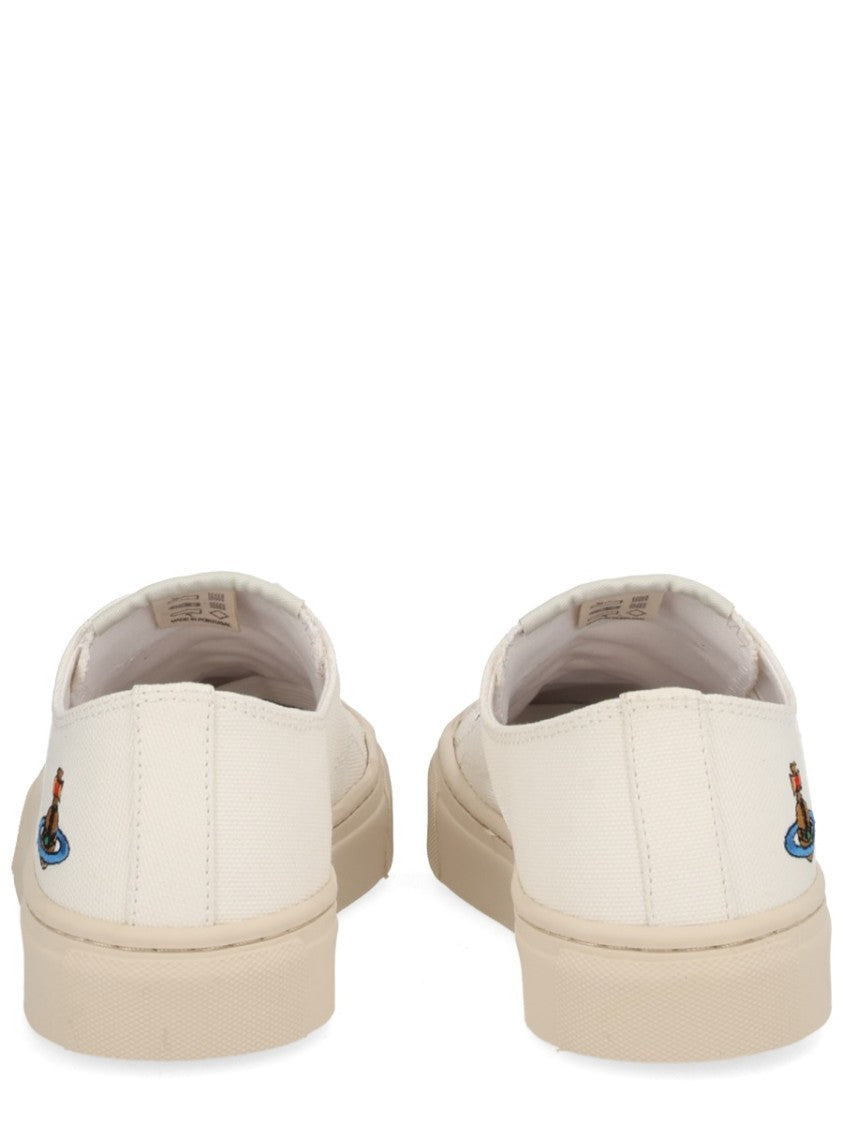 Vivienne Westwood Low Top Plimsoll Minimalist Sneakers