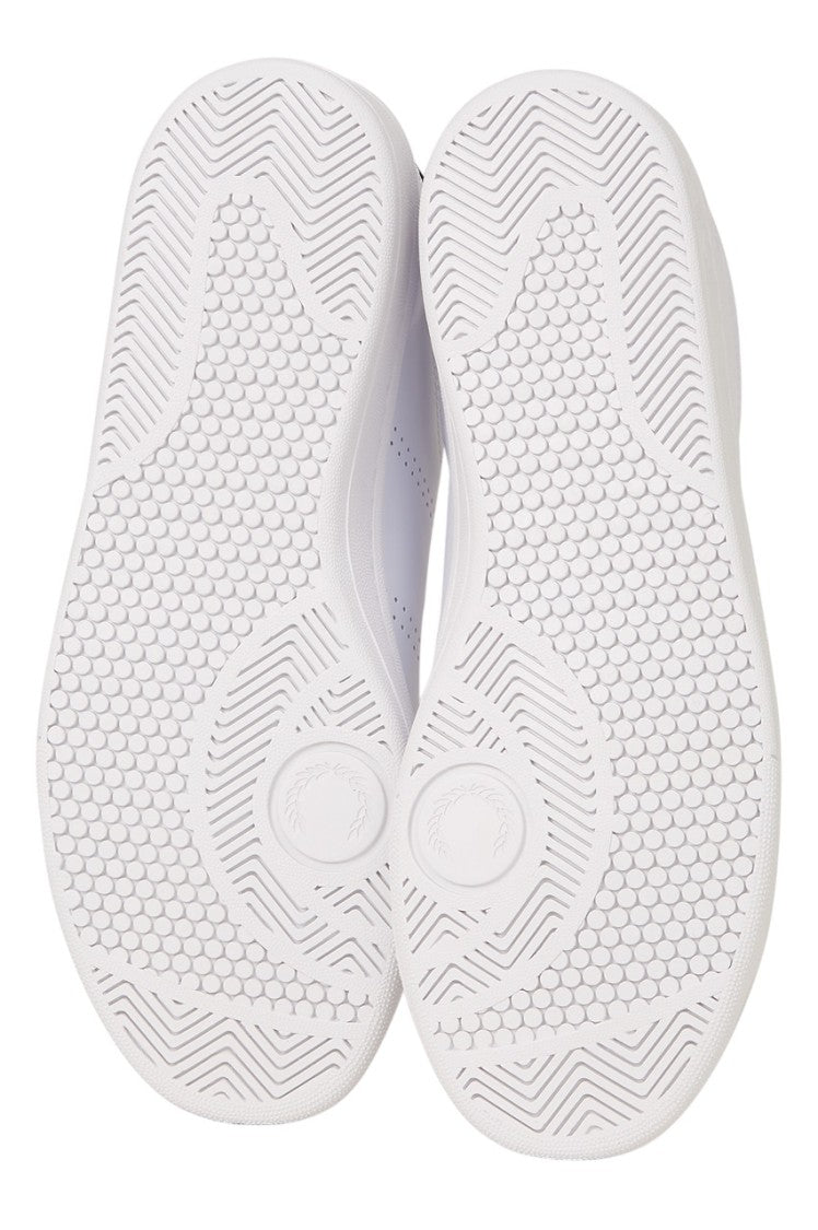 Fred Perry Chrome-Free Full-Grain Leather Sneakers