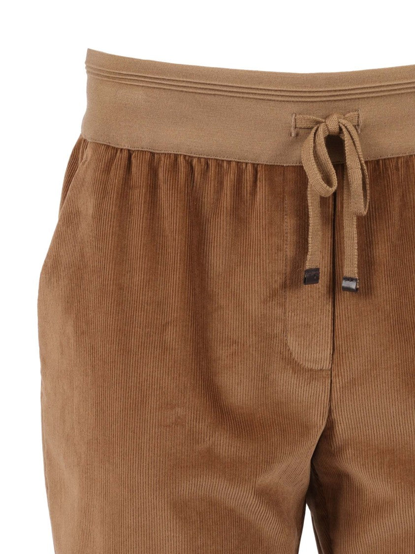 Lorena Antoniazzi Straight-Leg Cotton-Elastane Pants With Minimalist Design