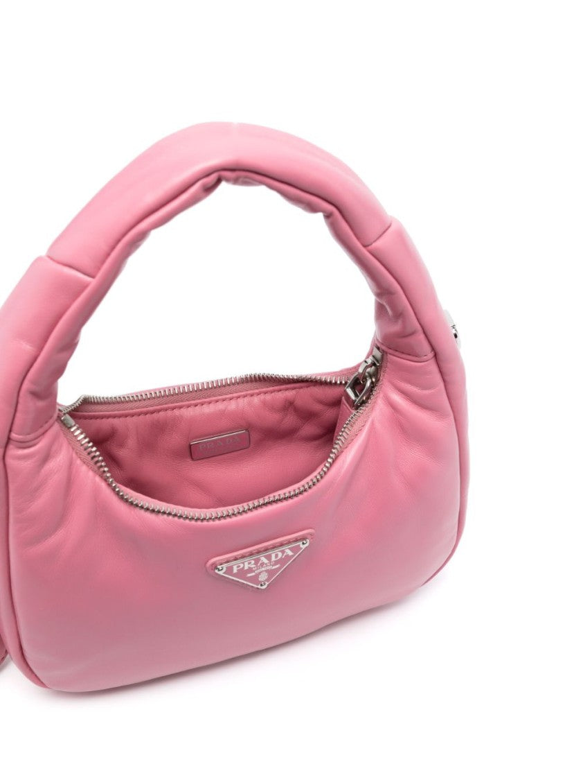 Prada Mini Padded Leather Shoulder Bag