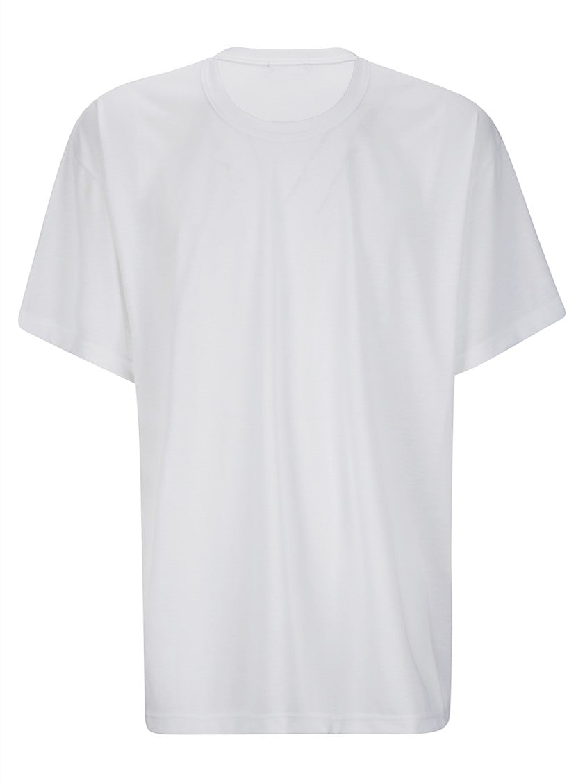 Comme Des Garçons White Crew-Neck T-Shirt