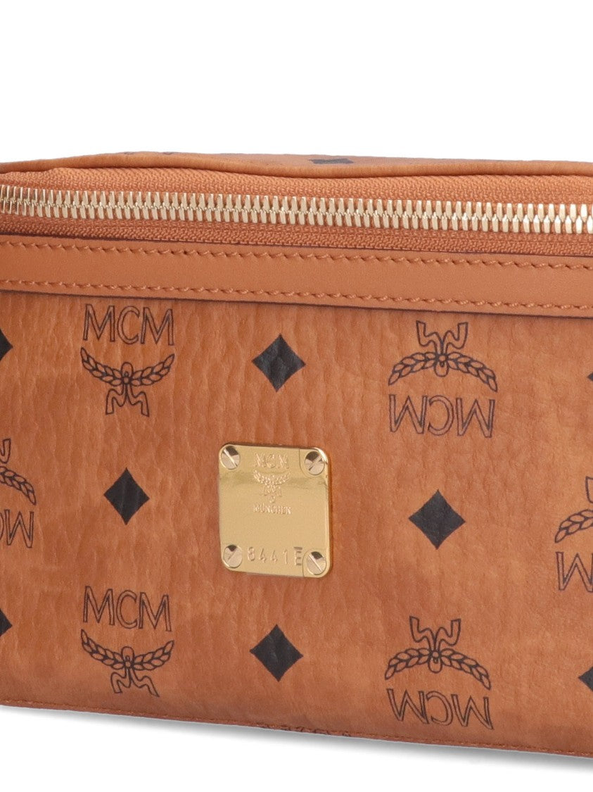 Mcm "Fursten" Bum Bag, In Brown "Visetos"