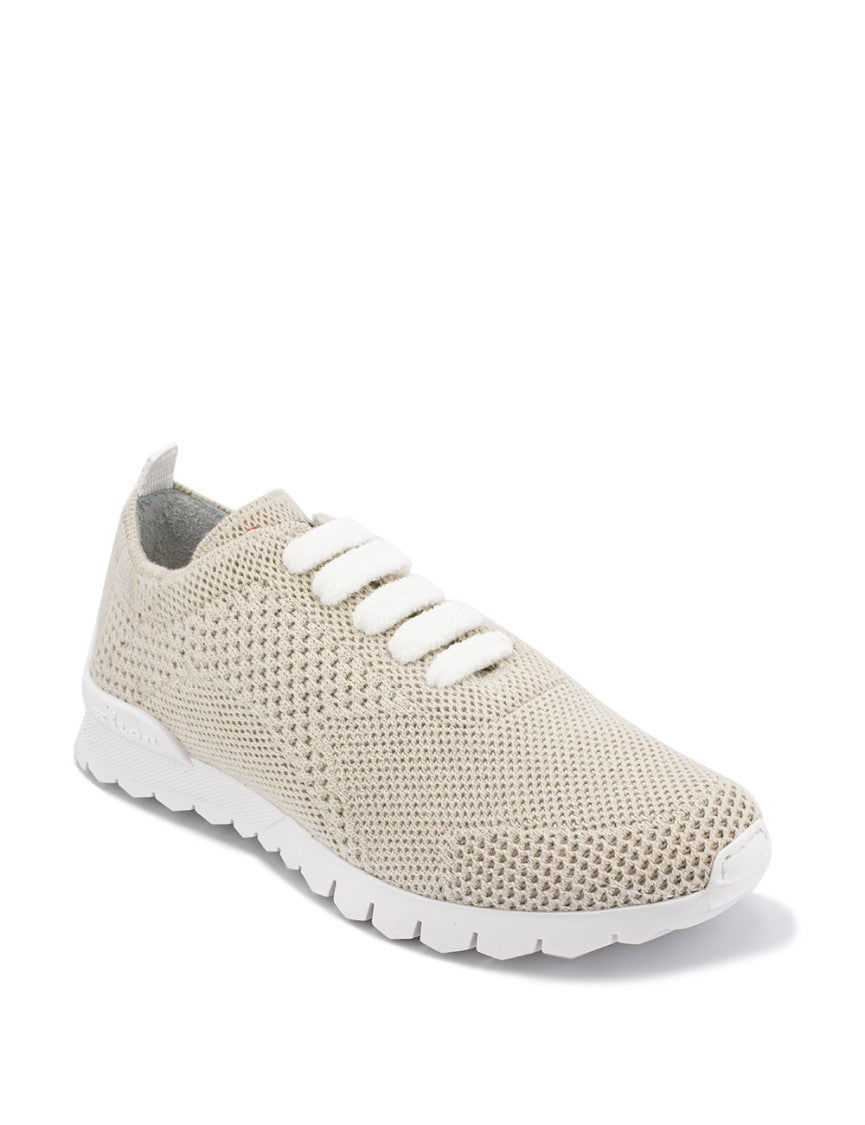 Kiton Beige Knitted Fabric Runners
