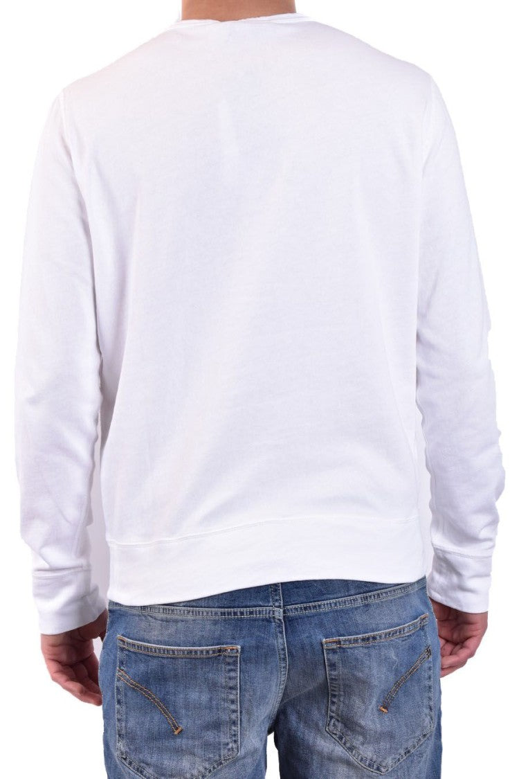 Polo Ralph Lauren White Cotton Sweatshirt