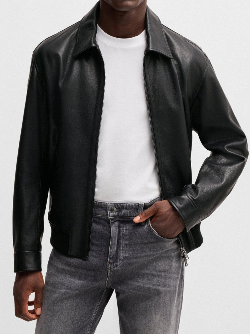Hugo Boss Classic Black Bomber Jacket