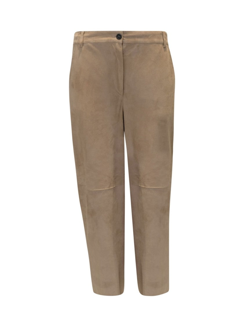 Antonelli L8561n Beige Suede Roche Pants