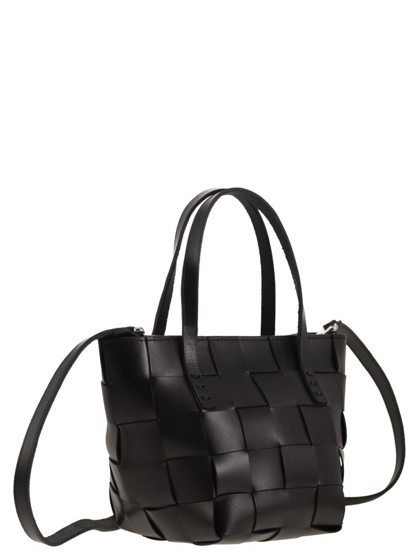 Dragon Japan Mini - Woven Leather Bag