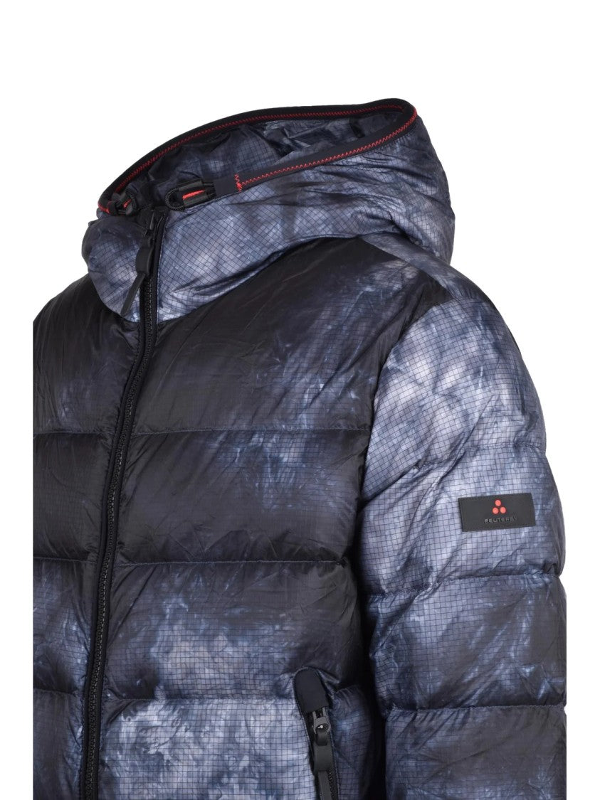 Peuterey Grey Honova Td Quilted Down Polyamide Jacket