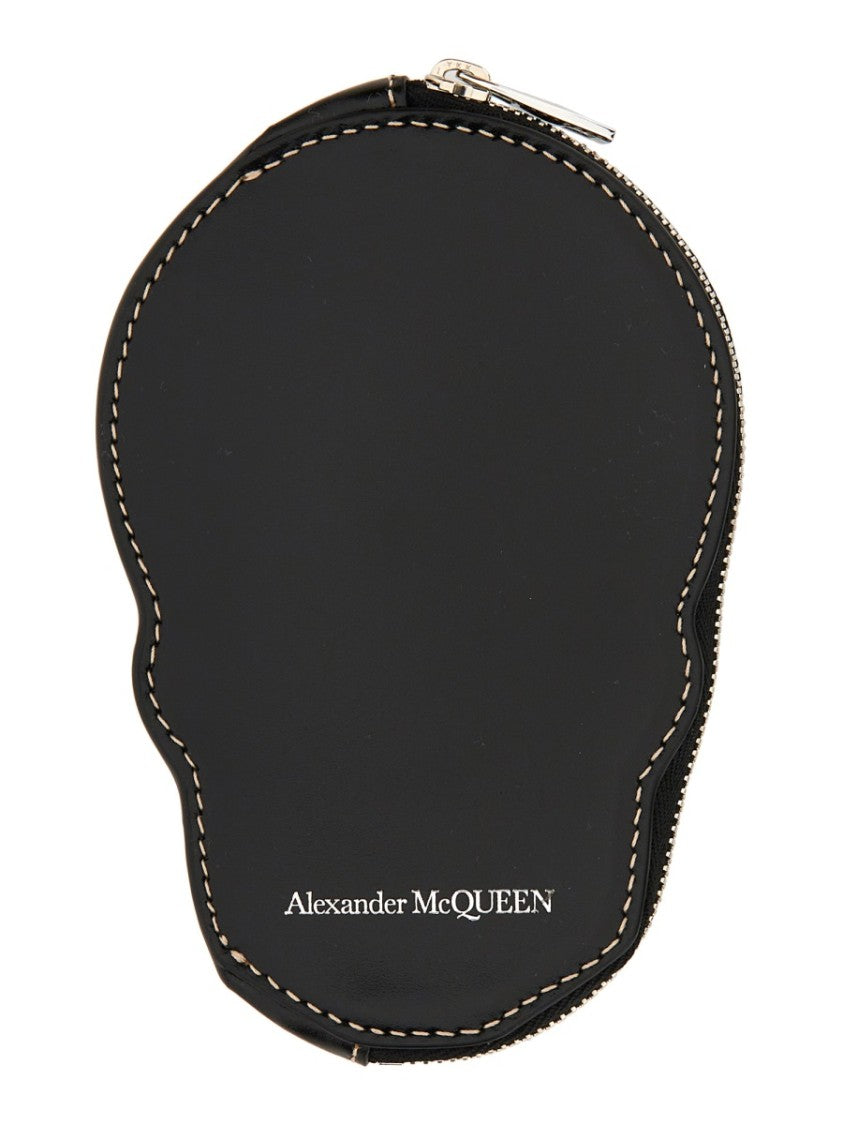 Alexander Mcqueen Skull Card Holder