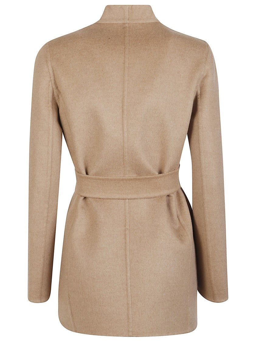 Max Mara Harold Camel Hair Belted Jacket
