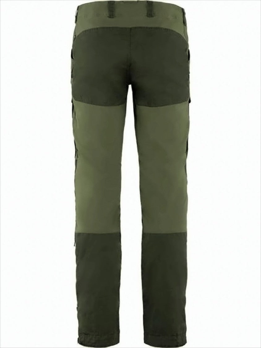 Fjallraven Kanken Two-Tone Straight Fit Pants With Reinforced Detailing
