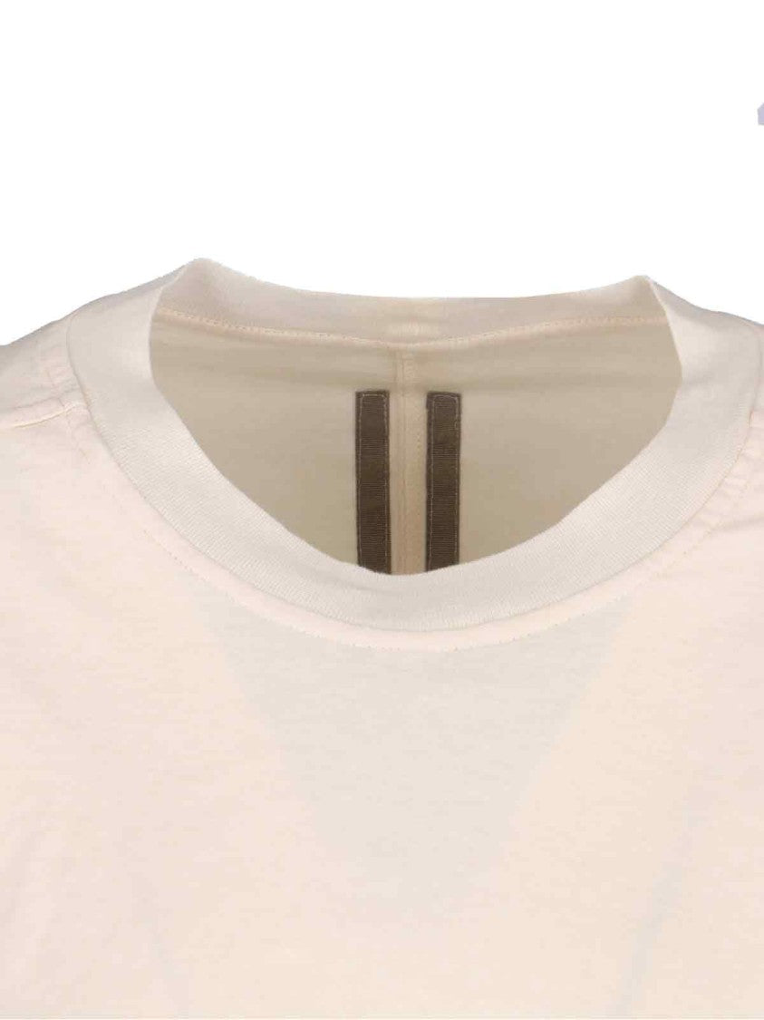 Drkshdw By Rick Owens "Classic Mini" Crop T-Shirt – Ivory