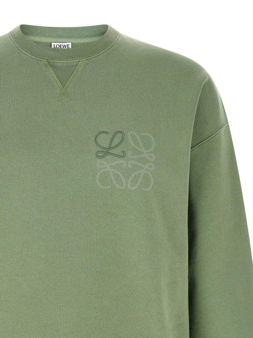 Loewe Medium Weight Loopback Cotton Sweatshirt