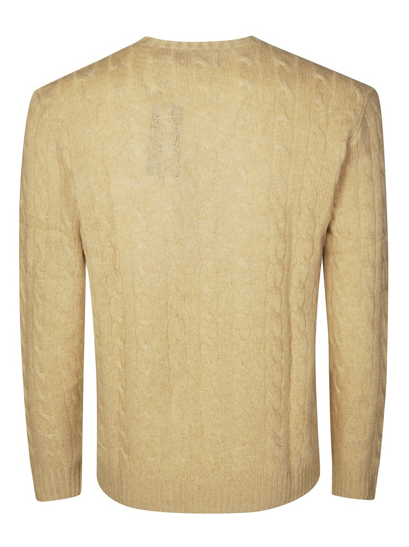 Polo Ralph Lauren Crew Neck Black Knit Sweater