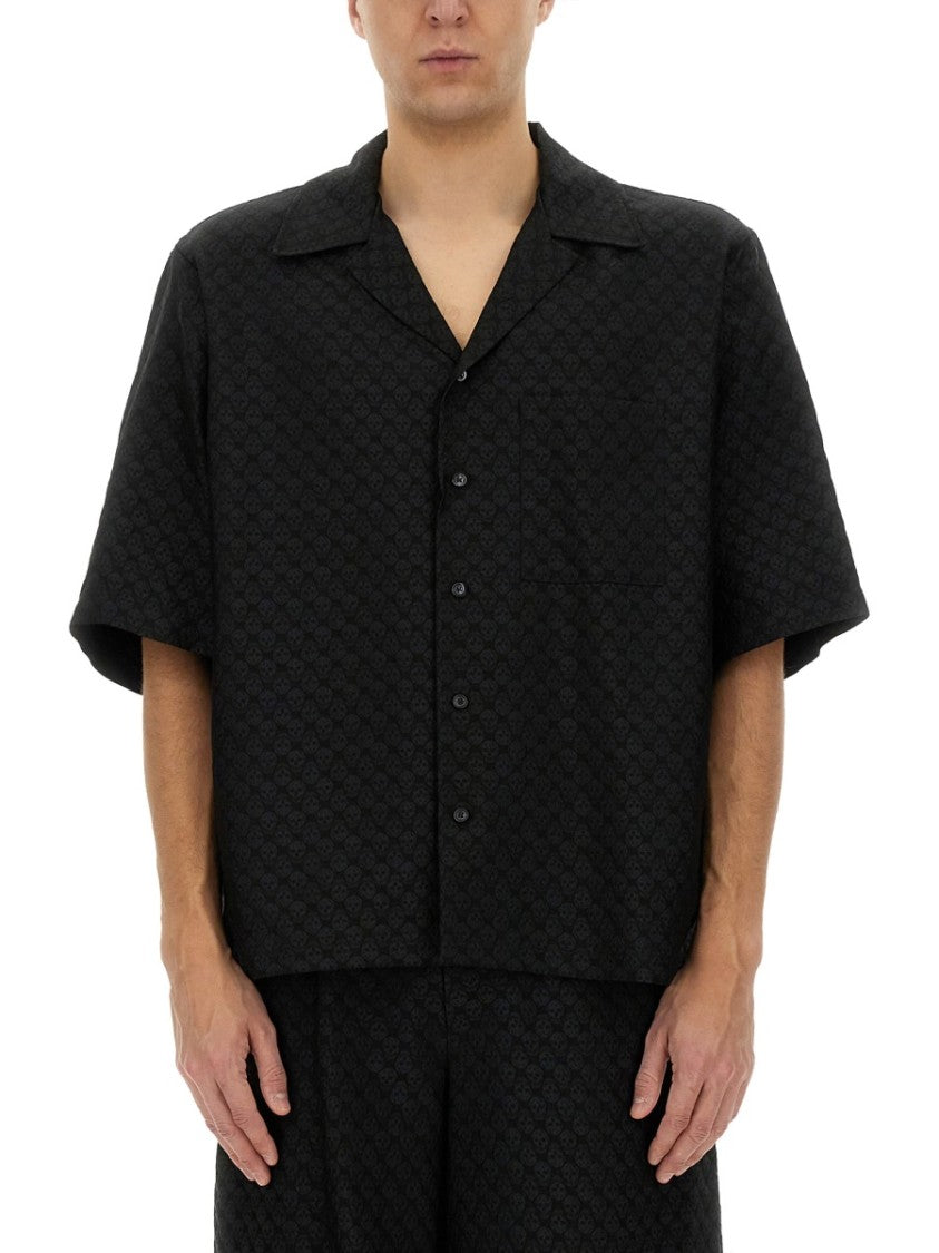 Alexander Mcqueen "Skull" Pattern Shirt