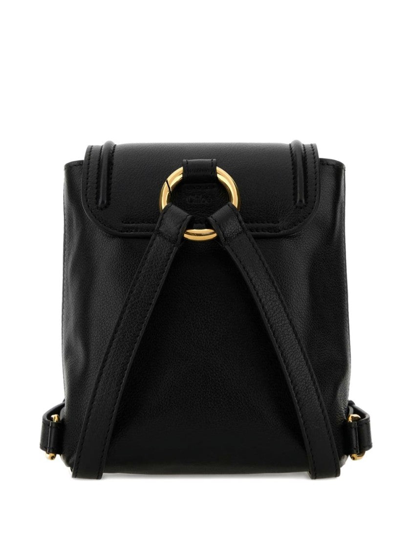 Chloé Compact Black Leather Bag