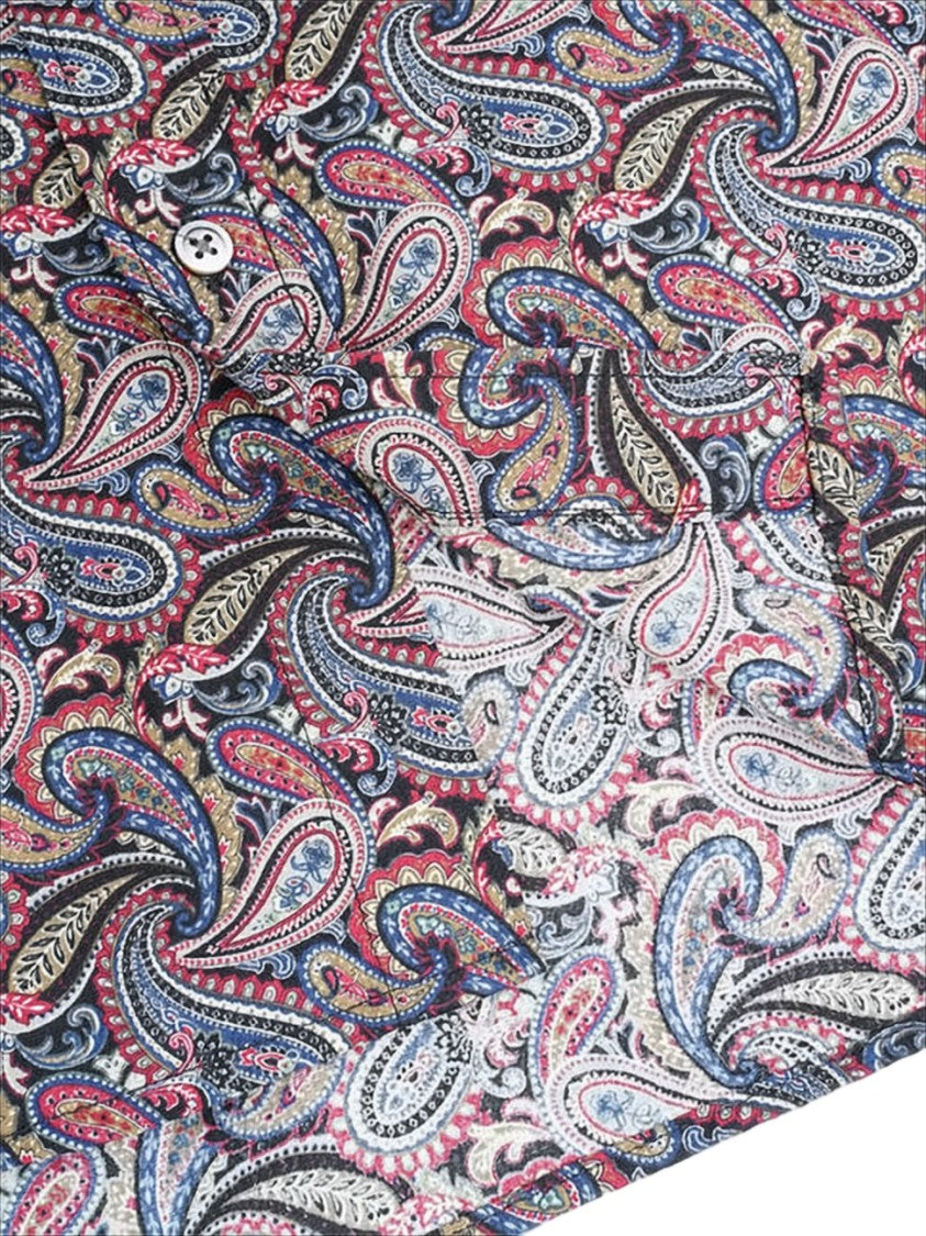 Engineered Garments Intricate Paisley Long-Sleeve Shirt