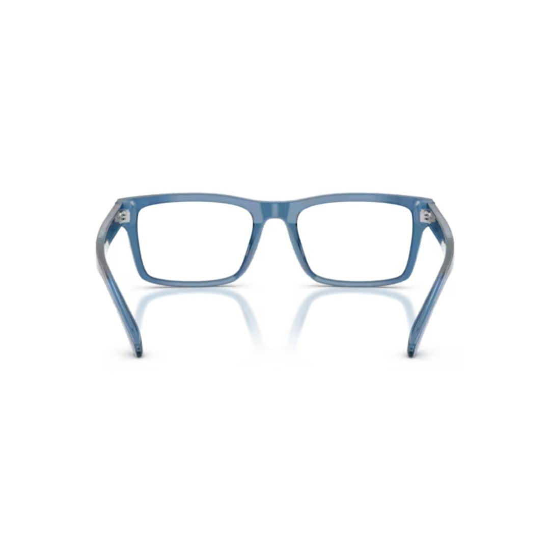 Emporio Armani 0Ea3254 Translucent Acetate Rectangular Eyeglass Frames