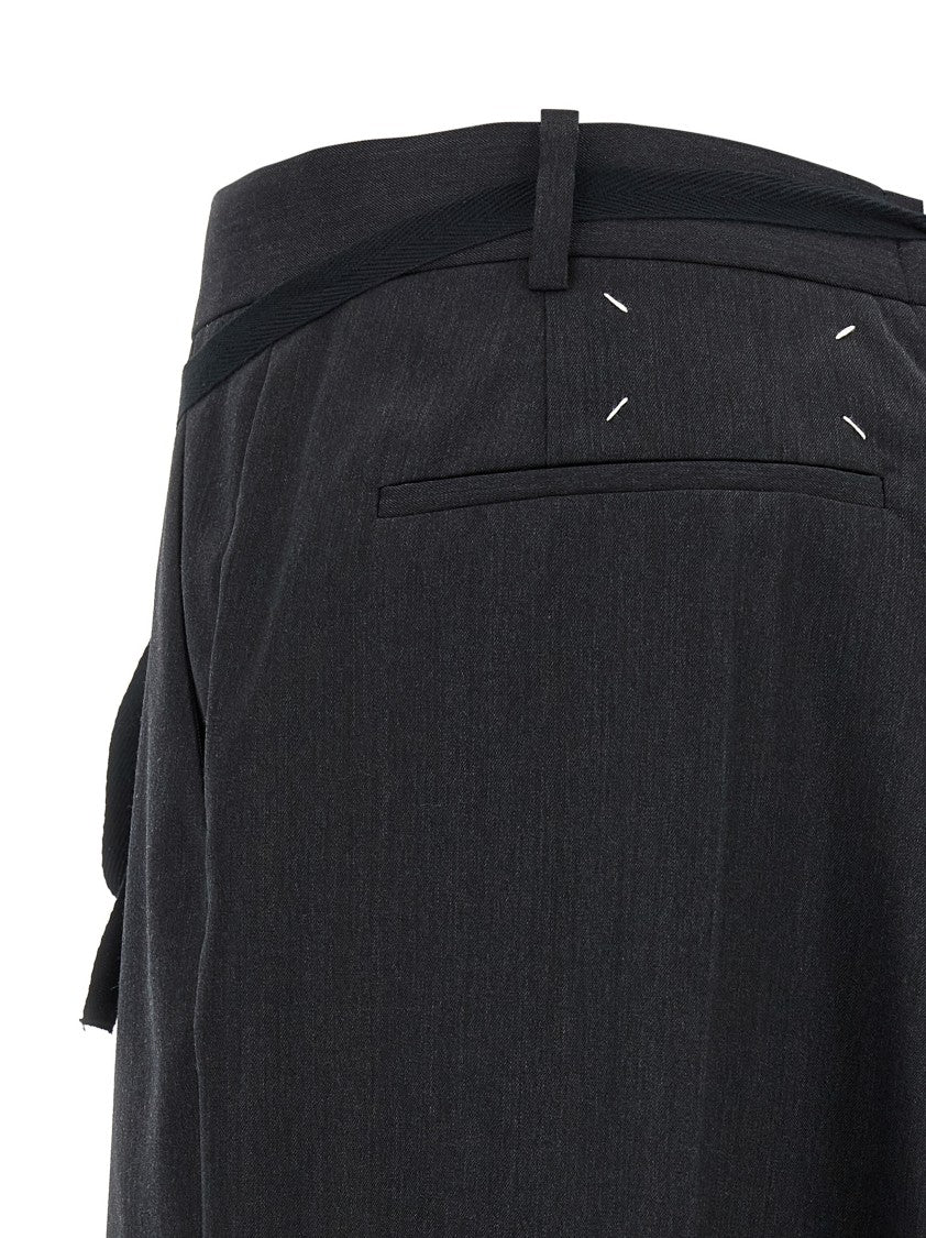 Maison Margiela Raw Cut Hem Skirt