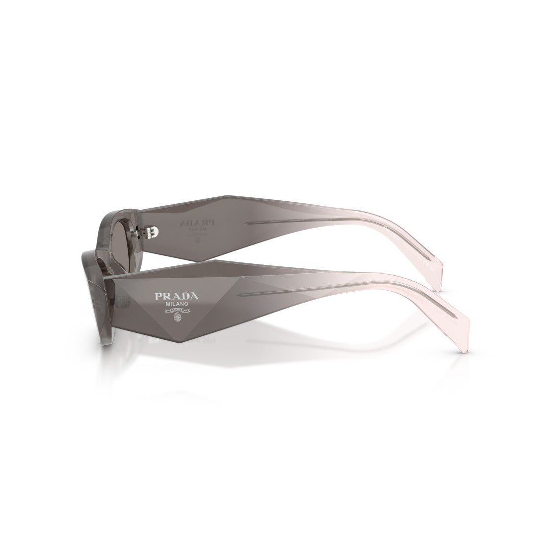 Prada 0Pr B16s Geometric Acetate Sunglasses