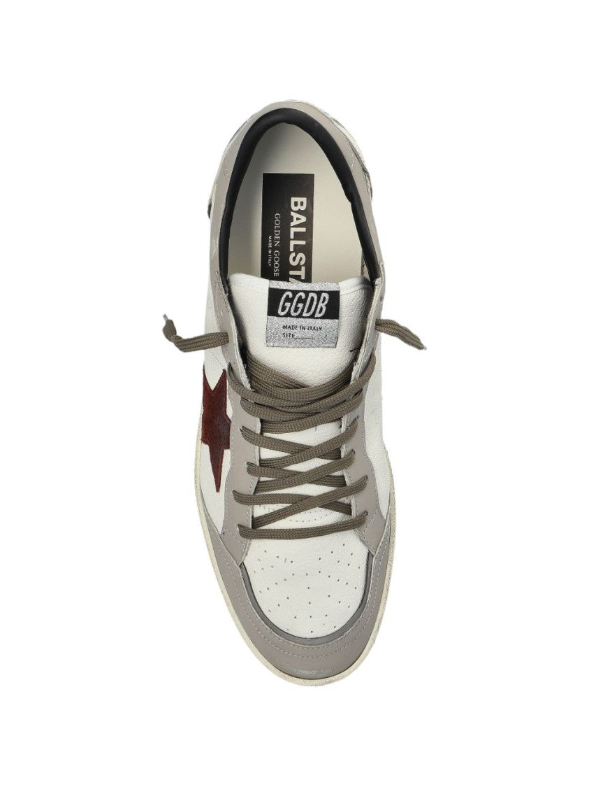 Golden Goose Silk And Nylon Metallic Detail Sneakers
