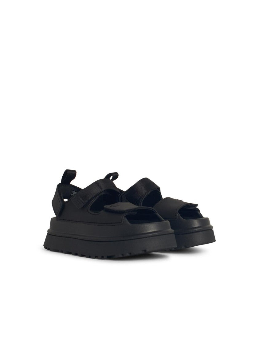 Ugg Goldenglow' Black Rubber Sandals