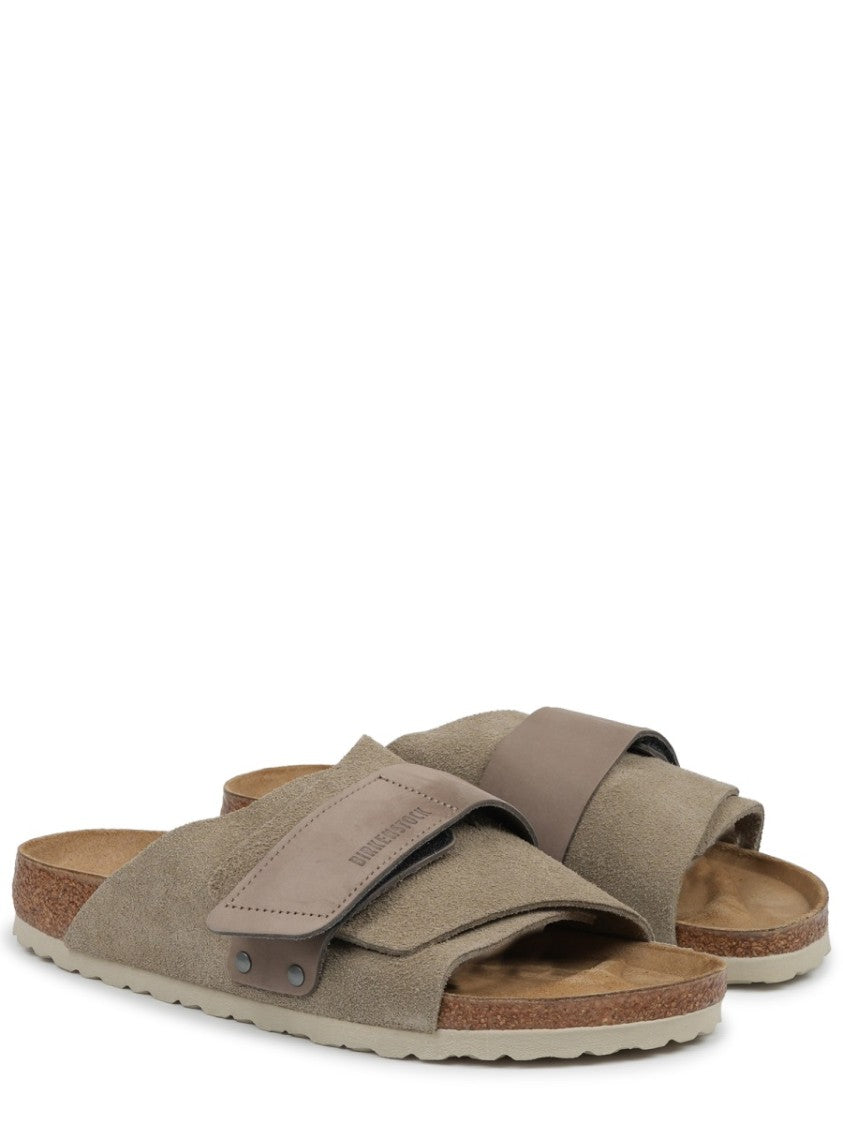 Birkenstock Kyoto Large Leather Buckle Sandals