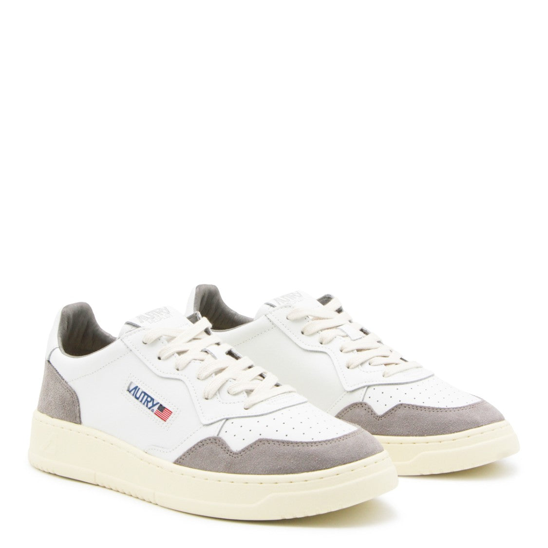 Autry White Leather Medalist Sneakers
