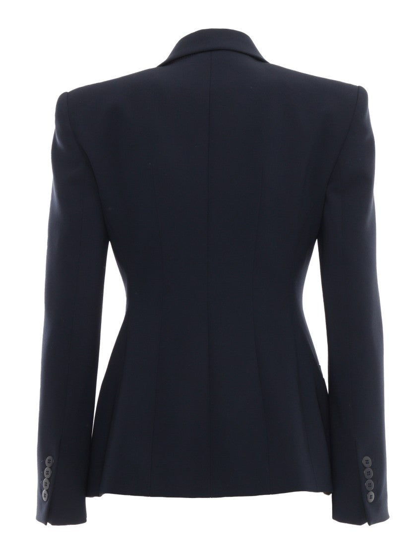 Max Mara Double-Breasted Tailored Jacket With Structured Silhouette