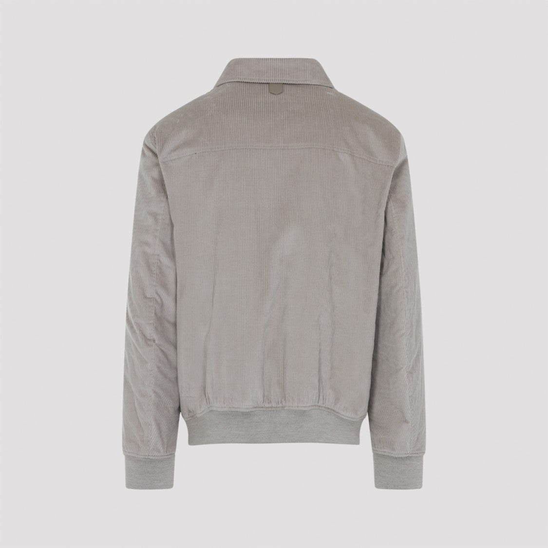 Canali Velvet Beige Cotton Jacket