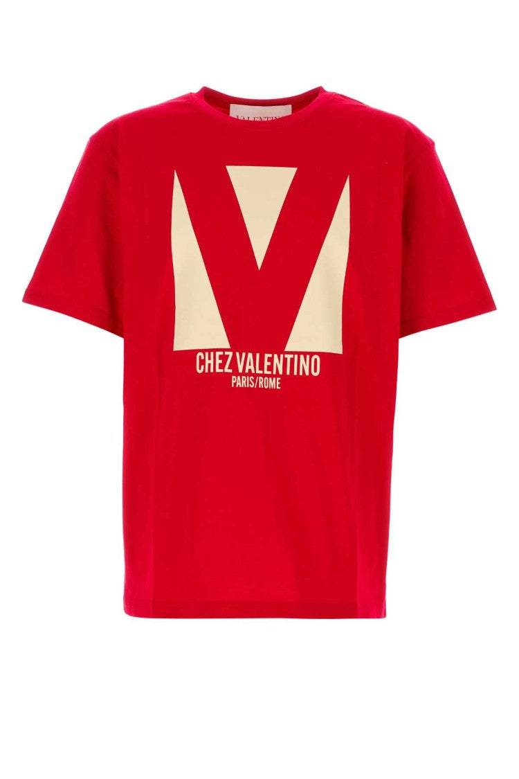 Valentino Garavani Red Cotton T-Shirt
