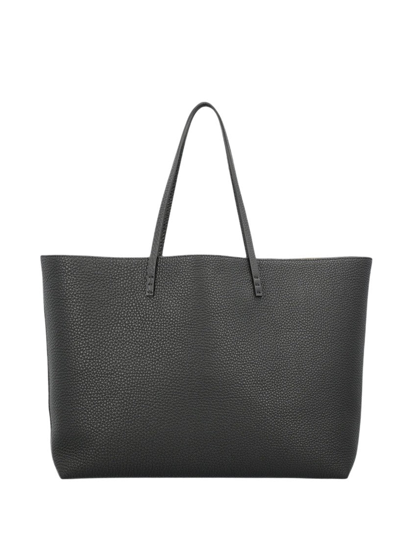 Fendi Roll Medium Monogram Leather Tote Bag