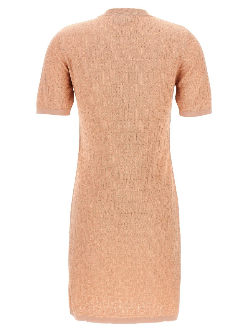 Fendi Ff Cotton Dress
