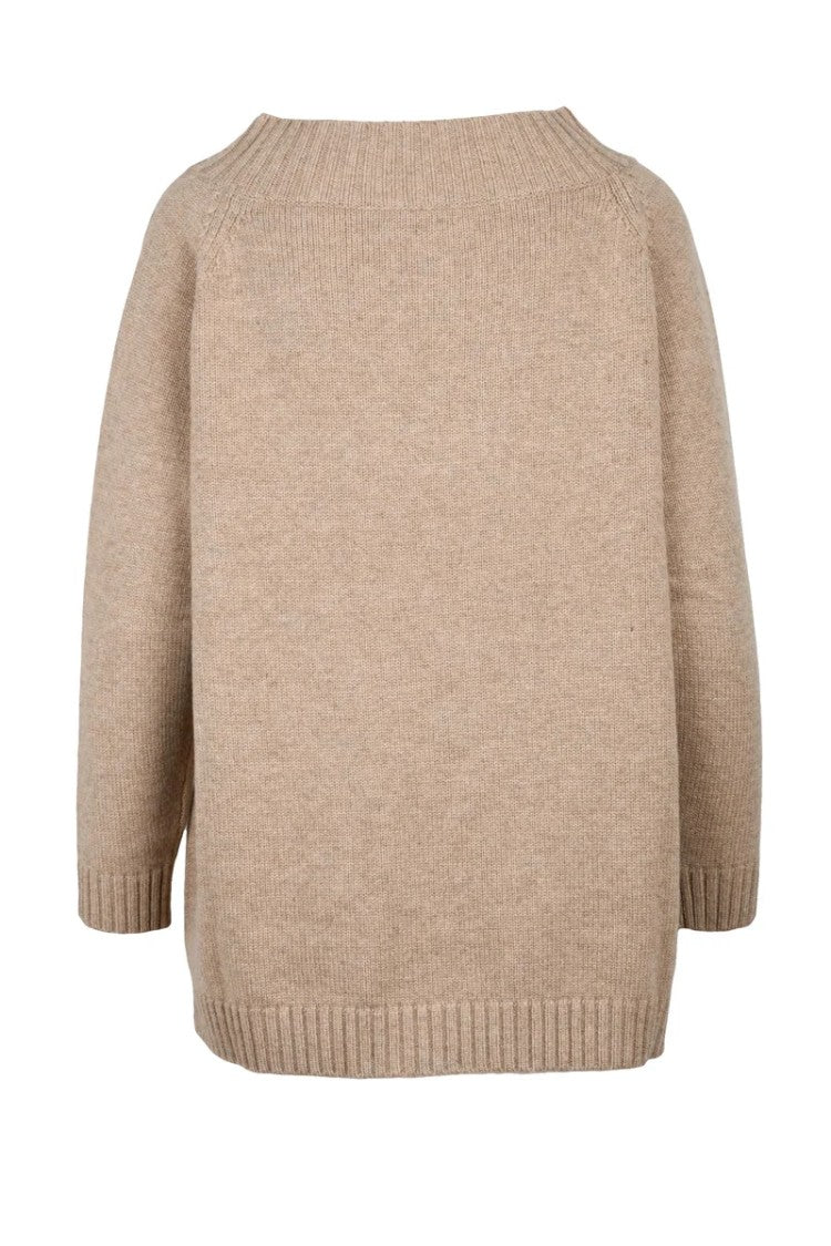 Max Mara Wool Cashmere Sweater - Beige
